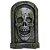 Lápide Crânio Assustador Halloween 40cm - 1 Un - Imagem 1