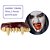 Maquiagem Dente de Vampiro Artificial com Massa Para Fixação - 1 Un - Imagem 2