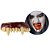 Maquiagem Dente de Vampiro Artificial com Massa Para Fixação - 1 Un - Imagem 1