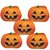 Caixa Surpresa Cartonada Halloween Abóbora - 5 Un - Imagem 1