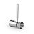 Copo Dosador Inox Duplo 25ml e 50ml com Cabo - Imagem 1