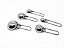 Colheres Medidoras Inox 5 Pecas - Imagem 3