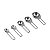 Colheres Medidoras Inox 5 Pecas - Imagem 1