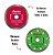 Disco Diamantado 3 Und Eco 110mm + 1 Disco Mad Wood  Cortag - Imagem 2
