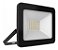 Kit 3 Refletor Slim Preto 10w Autovolt 6500k Taschibra - Imagem 1