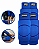 Kit Joelheira Premium + Cotoveleira Premium AM Sports - Azul Royal - Imagem 1