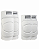 Kit Infantil Joelheira + Cotoveleira AM Sports - Branco - Imagem 2