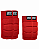 Kit Infantil Joelheira + Cotoveleira AM Sports - Vermelho - Imagem 2