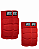 Kit Infantil Joelheira + Cotoveleira AM Sports - Vermelho - Imagem 3