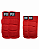 Kit Infantil Joelheira + Cotoveleira AM Sports - Vermelho - Imagem 5