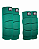 Kit Joelheira Premium + Cotoveleira Premium AM Sports - Verde Musgo - Imagem 2