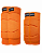 Kit Joelheira Premium + Cotoveleira Premium AM Sports - Laranja - Imagem 4