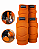 Kit Joelheira Infantil+ Cotoveleira Infantil  - Laranja - Imagem 1