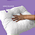 Kit 4 Enchimentos de Almofadas 50x50 - Revestimento Externo Micro Percal 200 fios, 450g - Imagem 5