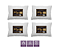Kit 4 travesseiros microfibra - 45x65 - 400 gramas cada - Imagem 1