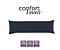 Kit Travesseiro Body Pillow Aconchego Inteligente Conforto e Maciez e Capa com zíper - Imagem 4