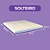 Pillow Top Solteiro Premium Confort Dupla Face 200 Fios Branco 88x188x6cm - Lavável em Máquina - Imagem 7