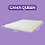 Pillow Top Queen Premium Confort Plus Lavável em Máquina -  Branco - 158x200x10cm - Imagem 8