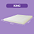 Pillow Top King Premium Confort Plus Lavável Em Máquina - Branco - 195x203x10 - Imagem 9