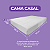 Pillow Top Casal Espuma Hiper Soft Plus Com Lençol 138x188- Conforto Feito para Durar- Branco - Imagem 7