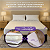 Pillow Top Queen Espuma Hiper Soft Plus Com Lençol 158x200 - Coforto Feito Para Durar - Branco - Imagem 5