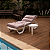 Futon Almofada Dobrável de Espuma Solteiro 70x170x12 cm - Rosê - Imagem 5