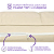 Pillow Top Sofá Confort Flat Castor  Retrátil e Reclinável  Lavável  em Máquina 240x110x10cm - Imagem 7