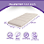 Pillow Top Sofá Confort Flat Castor  Retrátil e Reclinável  Lavável  em Máquina 240x110x10cm - Imagem 6