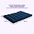 Futon Casal 2 Lugares Sofá Cama Reclinável Sued Azul Profundo 128x188cm -Lavável em Máquina - Imagem 10
