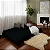 Futon Casal 2 Lugares Sofá Cama Reclinável Sued Preto 128x188cm -Lavável em Máquina - Imagem 7