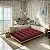 Futon Casal 2 Lugares Sofá Cama Reclinável Sued Vinho 128x188cm -Lavável em Máquina - Imagem 2