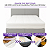 Pillow Top Berço Espuma Hiper Soft Plus Com Lençol 70x130- Conforto Feito para Durar- Branco - Imagem 5