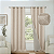 Cortina Blackout Linho Vedação 100% 300x220cm-Palha - Indicado Varão até 2m- Lavável em Máquina - Ilhos de Alta Pressão Não Solta - Imagem 1