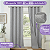 Cortina Blackout Linho Vedação 100% 300x220cm- Cinza - Indicado Varão até 2m- Lavável em Máquina - Ilhos de Alta Pressão Não Solta - Imagem 3