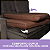 Pillow Top Sofá Confort Flat Marrom Retrátil e Reclinável  Lavável  em Máquina 240x110x10cm - Imagem 7