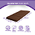 Pillow Top Sofá Confort Flat Marrom Retrátil e Reclinável  Lavável  em Máquina 240x110x10cm - Imagem 10
