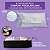 Kit 2 Travesseiros Confort Modular Long + 2 Capas 50x90cm Algodão 200 fios Branco Ajustável a Altura Lavável em Máquina - Imagem 2
