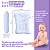Aconchego do Bebê Confort Baby 90x67 + Capa Branca Dupla Face com Ziper Lavável em Máquina - Imagem 6