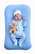 Aconchego do Bebê Confort Baby 90x67 + Capa Azul Dupla Face com Ziper Lavável em Máquina - Imagem 5