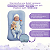 Aconchego do Bebê Confort Baby 90x67 + Capa Azul Dupla Face com Ziper Lavável em Máquina - Imagem 6
