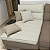 Pillow Top Sofá Retrátil Confort Wavy Castor 160x80x12cm Dupla Face Lavável em Máquina - Imagem 3