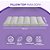 Pillow Top Sofá Retrátil Confort Wavy Cinza 160x80x12cm Dupla Face Lavável em Máquina - Imagem 10