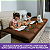 Pillow Top Sofá Confort Wavy Marrom 140x70x12cm Dupla Face Lavável em Máquina - Imagem 2