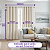 Cortina Linho Dupla Face Quarto Sala e Escritótio Palha Alto Padrão 300x220cm Ilhós Prata Lavável em Máquina - Imagem 8