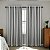 DUPLICADO - Cortina Blackout Linho Vedação 100% 400x230cm - Branca - Indicado Varão até 3m- Lavável em Máquina - Ilhos de Alta Pressão Não Solta - Imagem 9