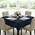 Toalha de Mesa 4 Lugares Quadrada 145x145CM em Tecido Oxford com Barrinha Reta - Imagem 4