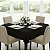 Toalha de Mesa 4 Lugares Quadrada 145x145CM em Tecido Oxford com Barrinha Reta - Imagem 11
