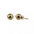 Brinco Bolinha Lisa Ouro 18k - Imagem 1