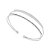 Bracelete Duo Cravejado Ródio Branco - Imagem 1