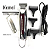 Máquina P Cabelo Kemei Profissional Detalhe Km-9163 Original - Imagem 3